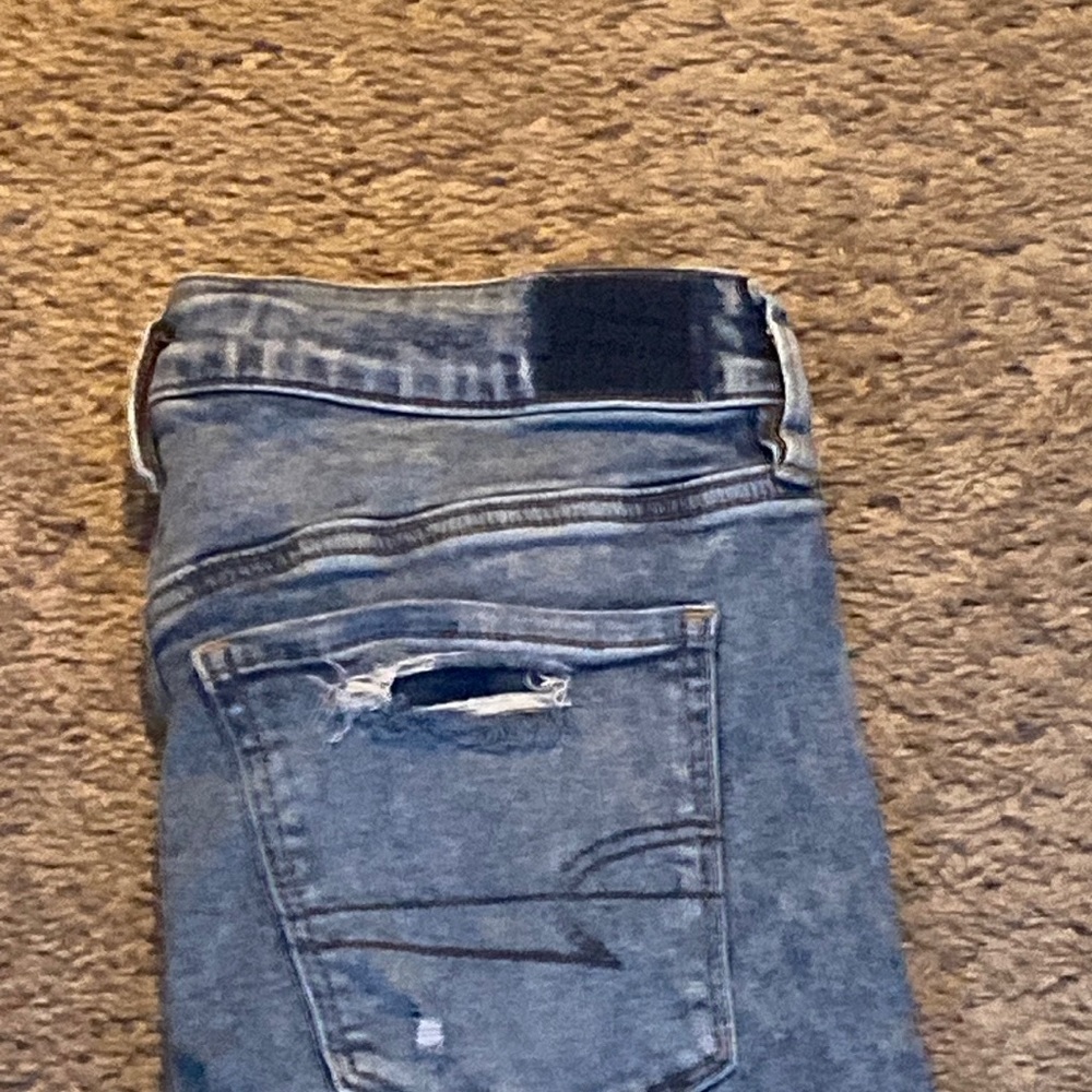 Light wash Jeggings with no brand tag